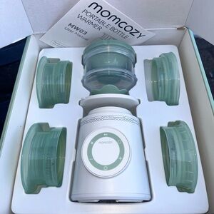 Momcozy Bottle Warmer with Green Lids